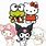 Cinnamon Roll and Kuromi and My Melody
