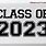 Class of 2023 Font