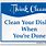 Clean Your Dishes Office Sign