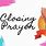 Closing Prayer Clip Art