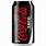 Coke Zero Black Can