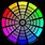 Color Wheel with Black