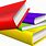 Colorful Books PNG