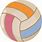 Colorful Volleyball Clip Art