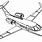 Coloring Pages of Airplanes