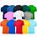 Coloured T-Shirts