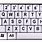 Computer Keyboard Letters