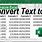 Convert Text to Date in Excel