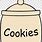 Cookie Jar Clip Art Black and White