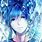 Cool Anime Boy Blue Hair