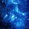 Cool Blue Galaxy Background