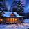 Cool Winter Cabin