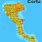 Corfu Greece On Map