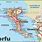 Corfu World Map