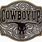 Cowboy Up Belt Buckle