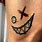 Creepy Smile Tattoo