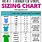 Cricut HTV Size Chart