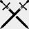 Cross Swords Icon