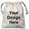 Custom Small Drawstring Bag