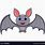 Cute Bat Vector