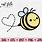 Cute Bee SVG