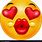 Cute Kissy Face Emoji