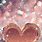 Cute Rose Gold Heart Wallpapers