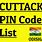 Cuttack Pin Code