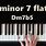 D Minor 7 Piano