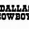 Dallas Cowboys Lettering