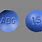 Dark Blue Round Pill