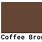 Dark Coffee Brown Color