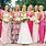 Dark Pink Bridesmaid Dresses