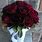 Dark Red Rose Bouquet