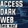 Dark Web Access App