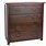 Dark Wood Chest of Drawers