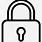 Del Lock Key Symbol