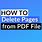 Delete PDF Pages