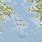 Delos Island Greece Map