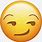 Devious Smirk Emoji