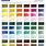 Diamont Paint Color Chart
