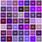 Different Shades of Purple Color Chart