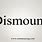 Dismounts Text Word