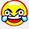 Distorted Laughing Emoji