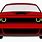 Dodge Challenger Front Drawing