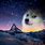 Doge Space Background