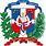 Dominican Republic Flag Arms