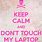 Don't Touch My Computer Wallpaper Girly