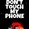 Don't Touch My Phone Among Us Wallpaper