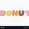 Donut Word Art